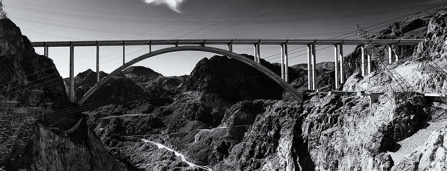 Las Vegas Photograph - Mike OCallaghan-Pat Tillman Memorial Bridge by Kevin Grant