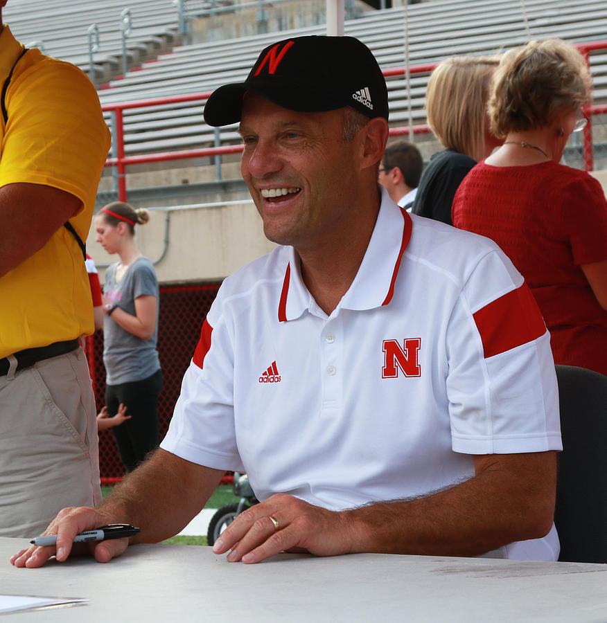 Mike Riley Nebraska Head Football Coach Photograph by J Laughlin
