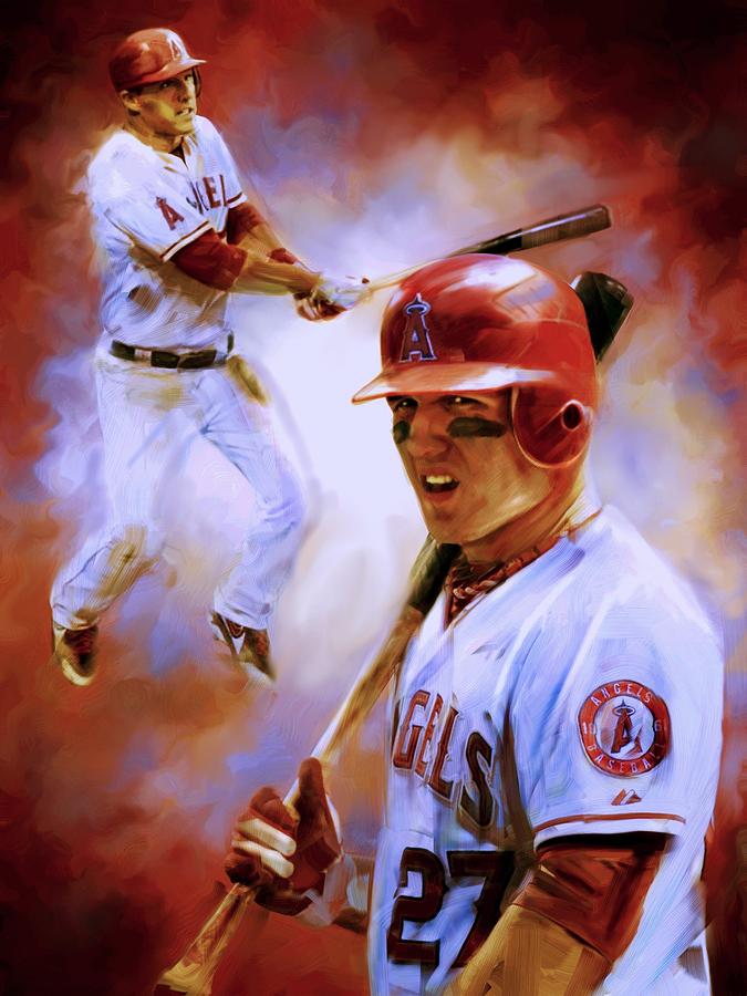 Mike Trout Framed Art Prints for Sale - Fine Art America