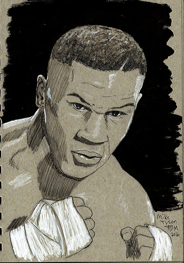 Mike Tyson Drawing by Frank Middleton Fine Art America