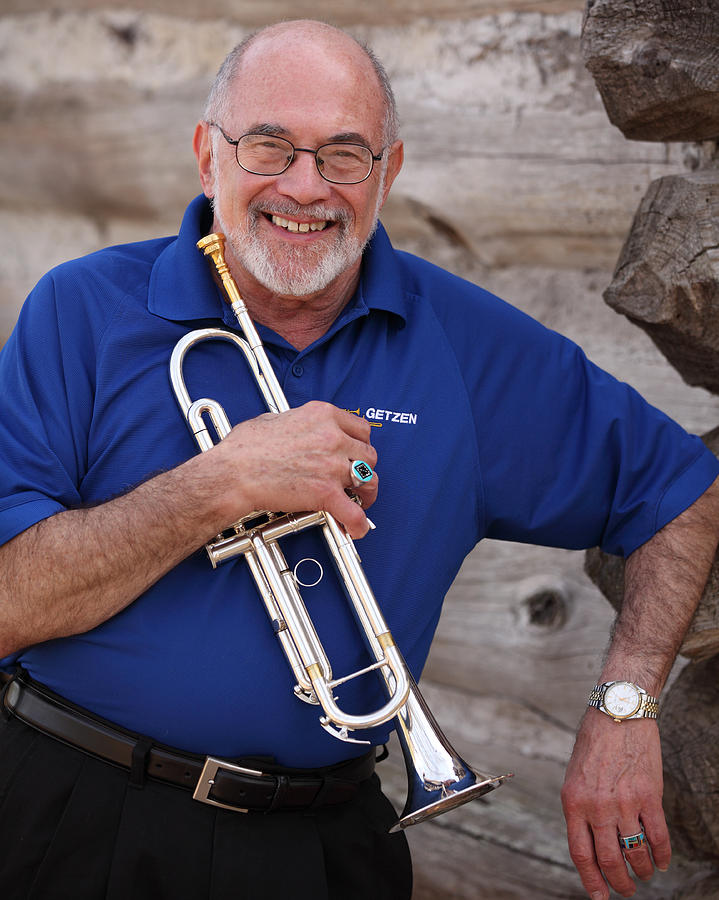 Mike Vax Professional Trumpet Player Photographic Print 3770.02 Photograph by M K Miller