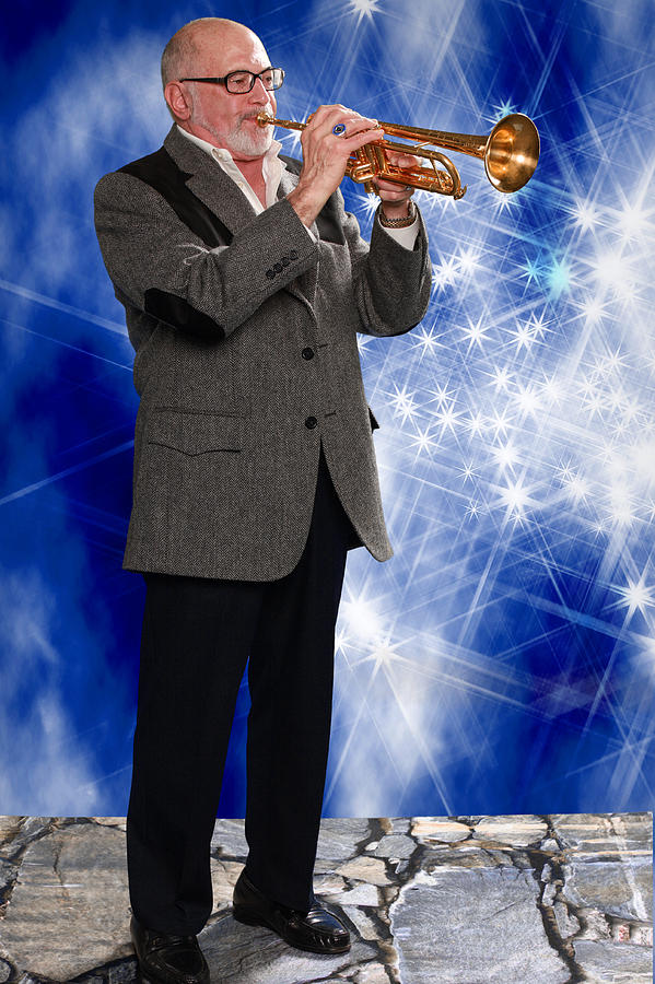 Mike Vax Professional Trumpet Player Photographic Print 3774.02 Photograph by M K Miller