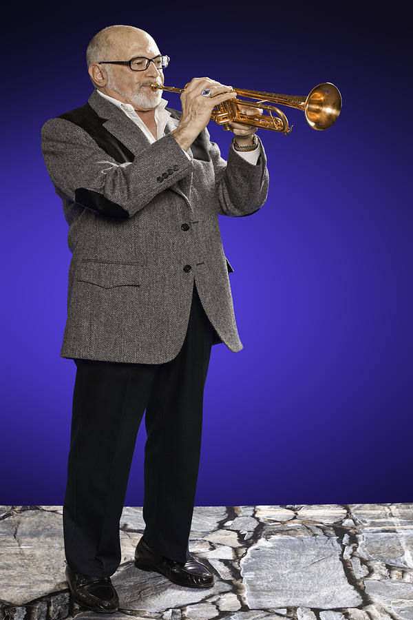 Mike Vax Professional Trumpet Player Photographic Print 3784.02 Photograph by M K Miller
