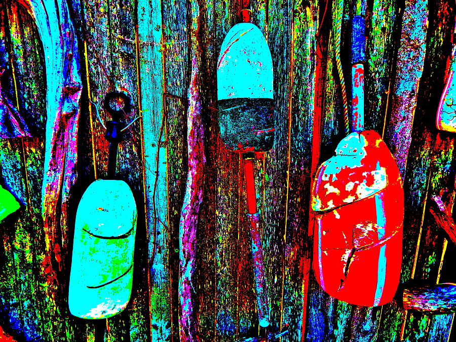 Mikes Art Fence 191 Photograph by George Ramos