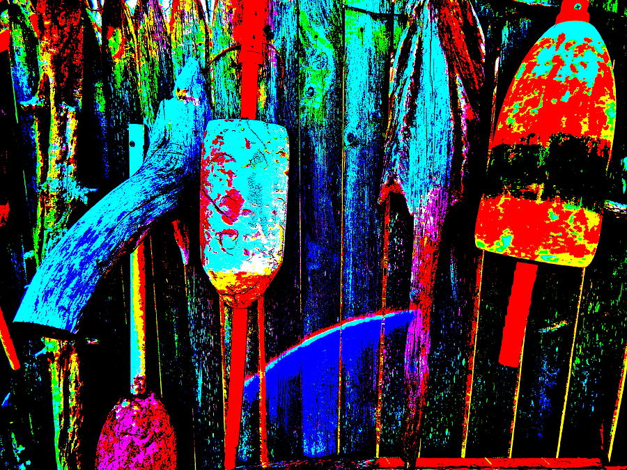 Mikes Art Fence 199 Photograph by George Ramos