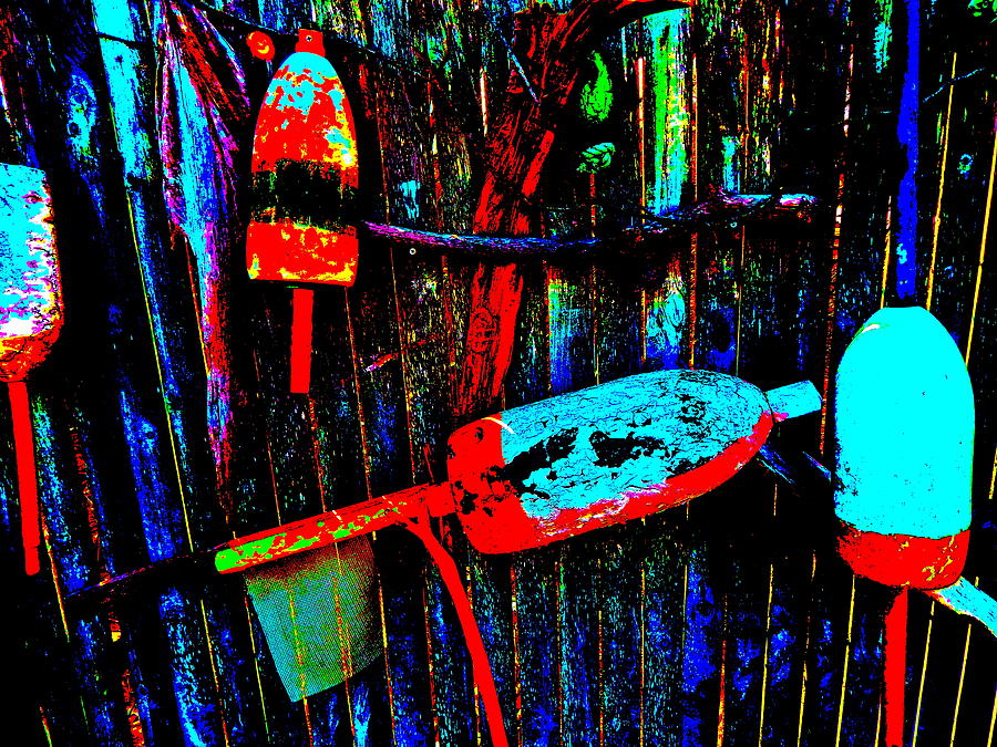 Mikes Art Fence 200 Photograph by George Ramos