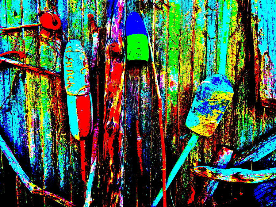Mikes Art Fence 211 Photograph by George Ramos