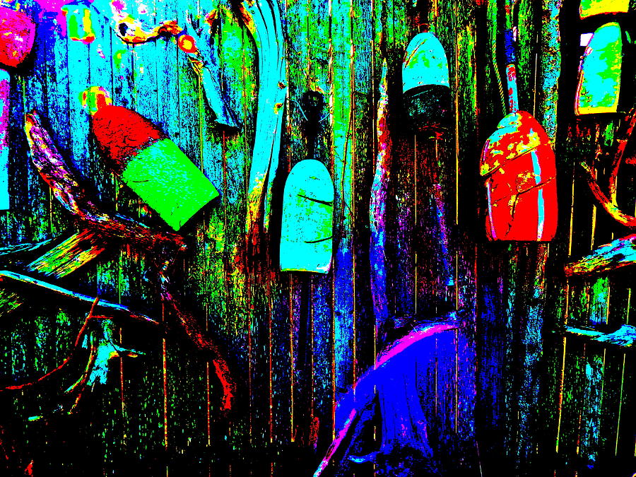 Mikes Art Fence 212 Photograph by George Ramos