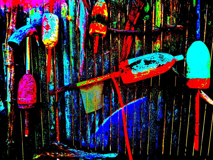 Mikes Art Fence 214 Photograph by George Ramos