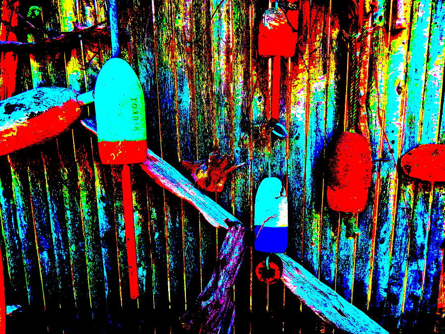 Mikes Art Fence 215 Photograph by George Ramos