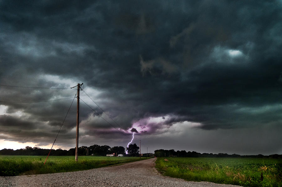 Mikeys Lightning  Photograph by Eric Benjamin