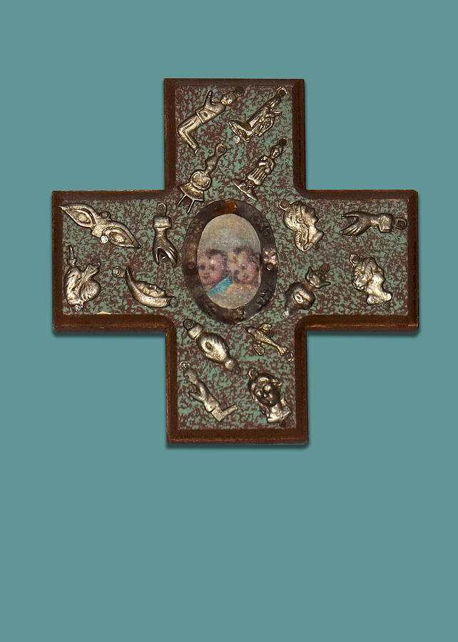 Jesus Christ Photograph - Milagro Cross by Anne Cameron Cutri