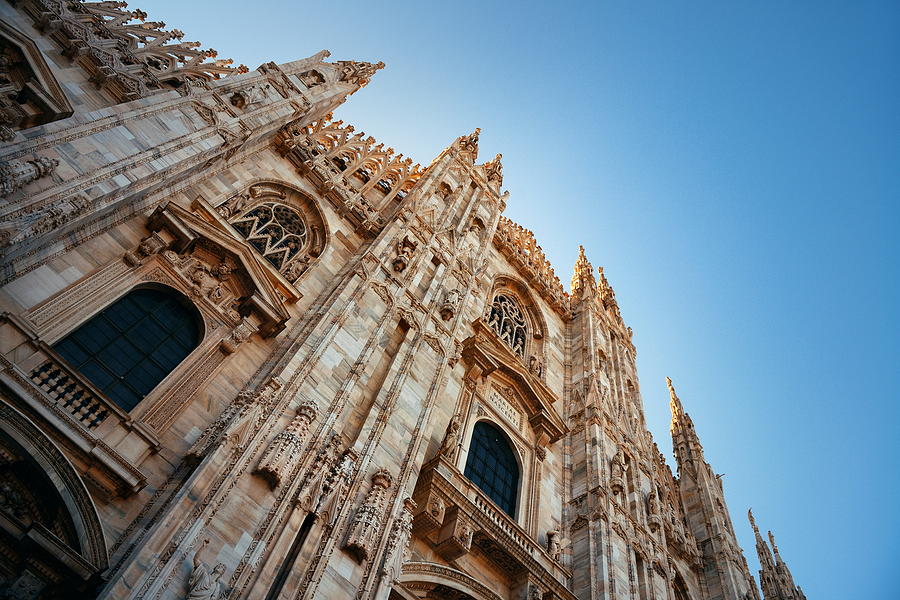 Milan Cathedral closeup Photograph by Songquan Deng