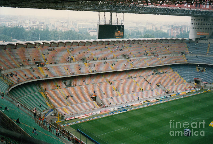 Milan - San Siro - East Tribune - September 1997 Photograph by Legendary Football Grounds