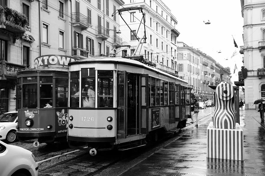 Milan Trolley 1b Photograph by Andrew Fare
