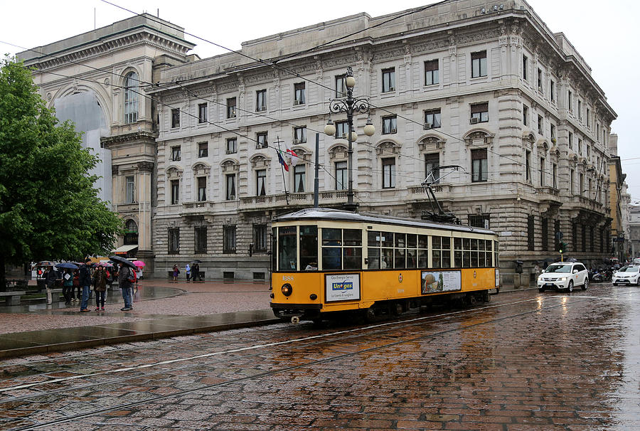 Milan Trolley 2 Photograph by Andrew Fare
