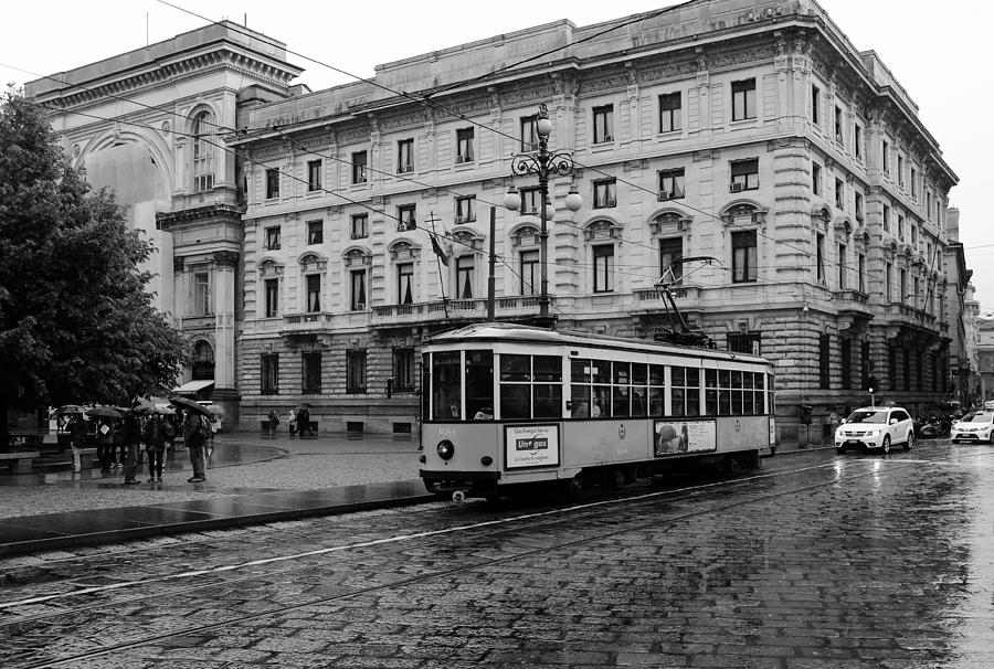 Milan Trolley 2b Photograph by Andrew Fare