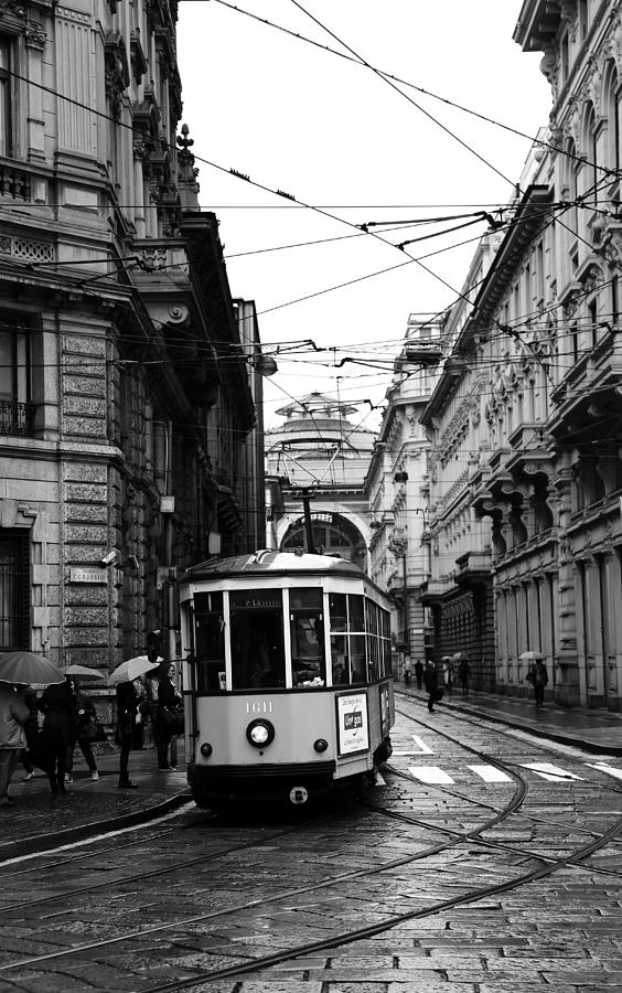 Milan Trolley 3b Photograph by Andrew Fare