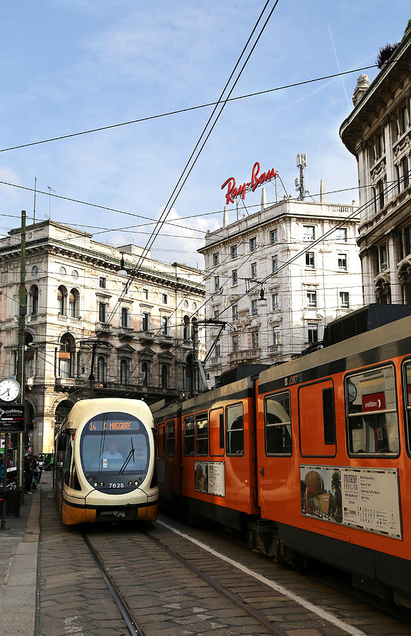 Milan Trolley 4 Photograph by Andrew Fare