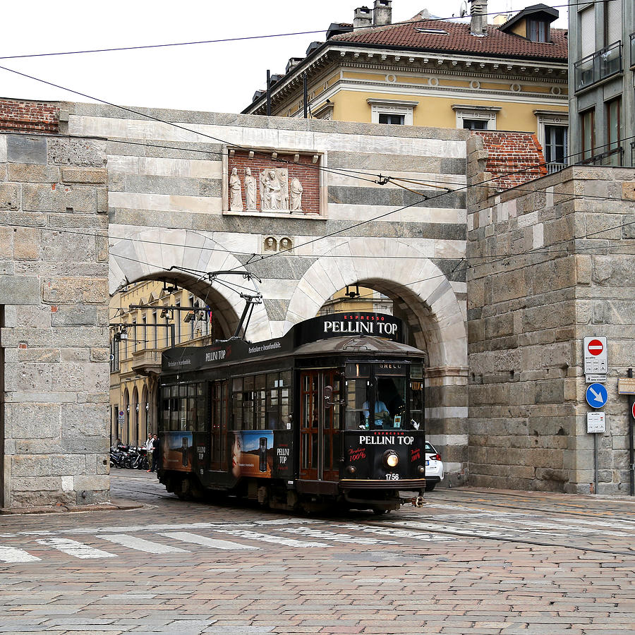 Milan Trolley 5 Photograph by Andrew Fare