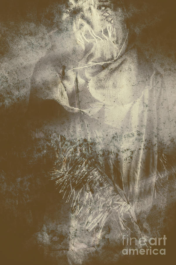 Mildew the scarecrow Photograph by Jorgo Photography