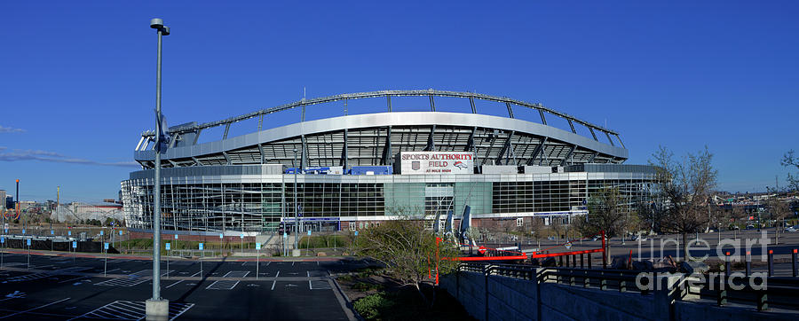 Mile High Stadium in Denver Photograph by Anthony Totah