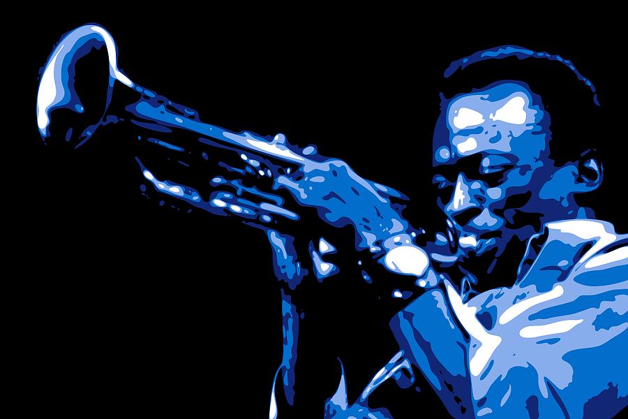 Miles Davis Digital Art - Miles Davis by DB Artist