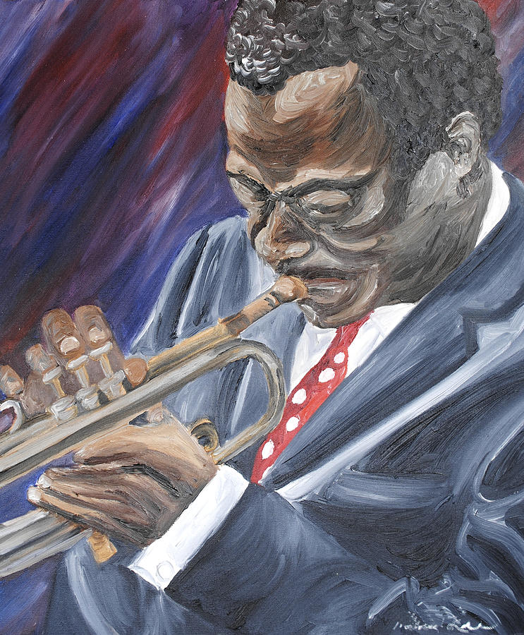 Miles Davis Painting by Michael Lee - Fine Art America