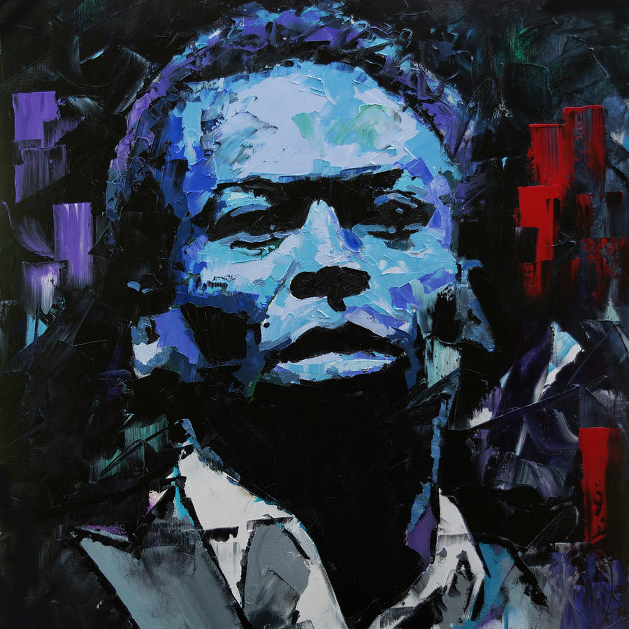 Miles Davis Painting by Richard Day