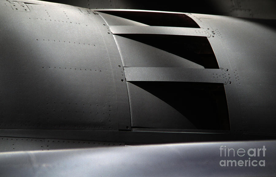 Military Aircraft Abstract SR-71 Blackbird Engine Photograph by Rick Bures