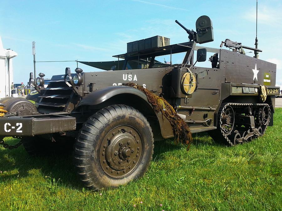 Military Half Track Truck Photograph by Shelly Dixon - Fine Art America