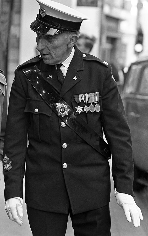 Military Man Photograph by Nancy Clendaniel