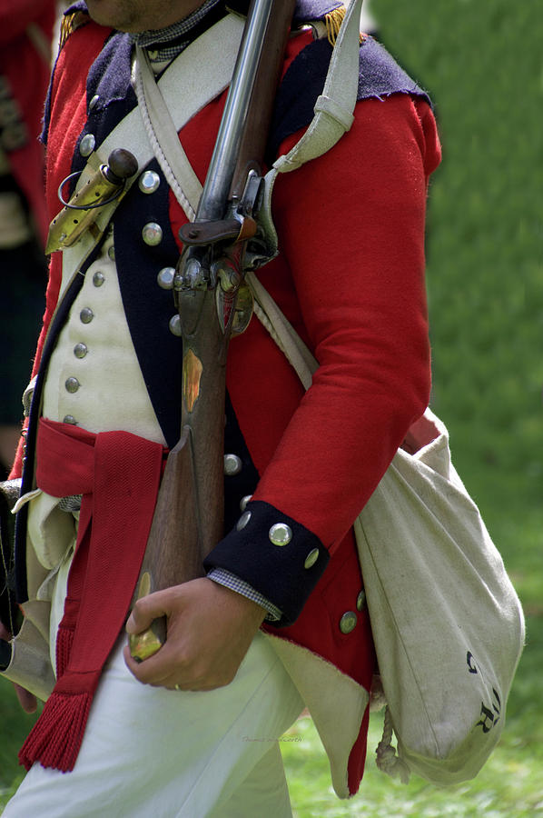 Military Uniform Revolutionary War Sideview 03 Photograph by Thomas ...