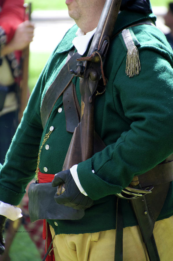 Military Uniform Revolutionary War Sideview 09 Photograph by Thomas ...