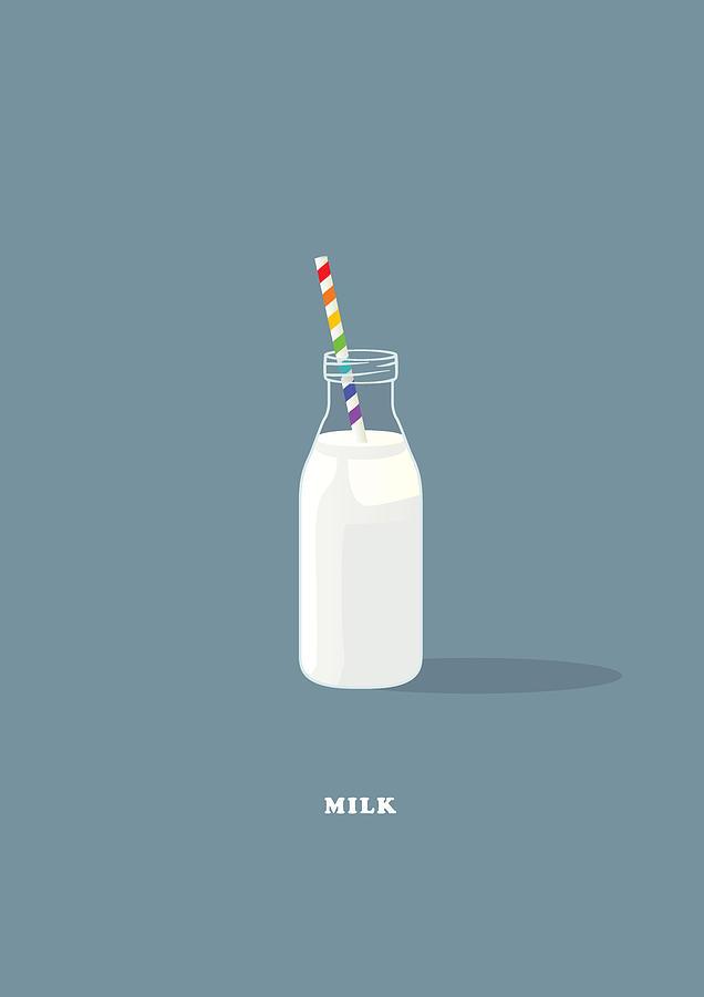 Milk Digital Art - Milk - Alternative Movie Poster by Movie Boy Milk Digital Art - Milk - Alternative Movie Poster by Movie Boy