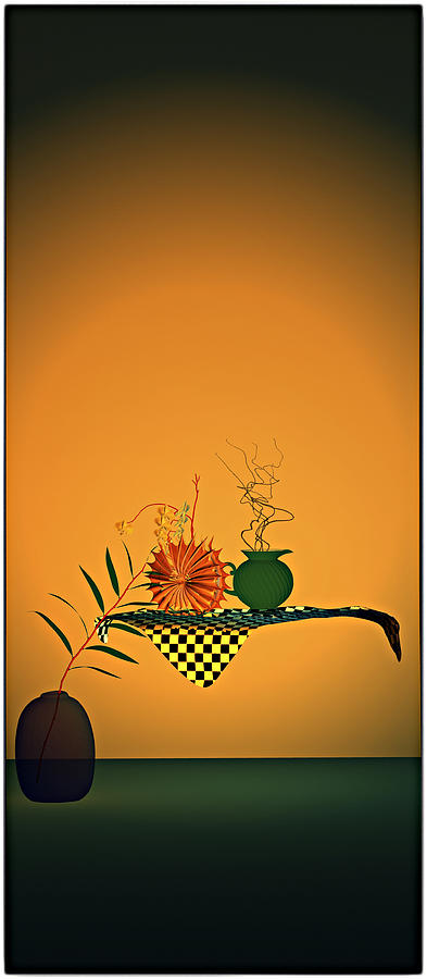Milk jug and vase Digital Art by Andrei SKY