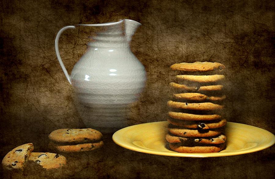Milk with Cookies Photograph by Diana Angstadt