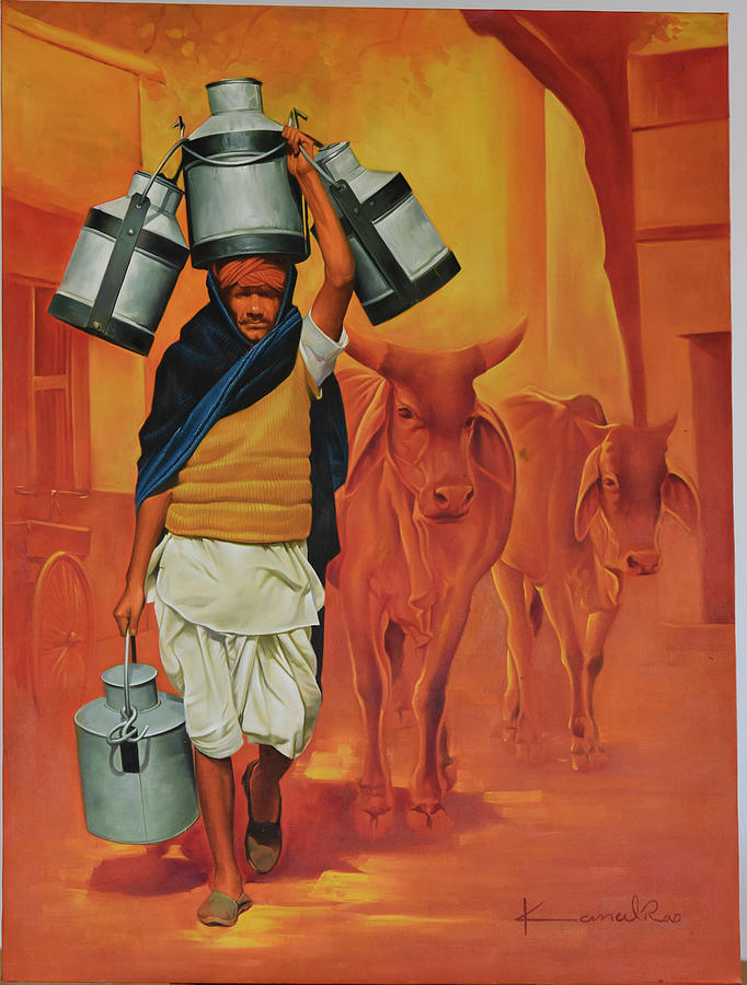 Milkman Painting