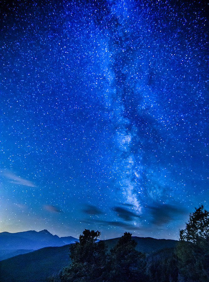 Milky Way and Night Sky Photograph by Betty Eich - Fine Art America