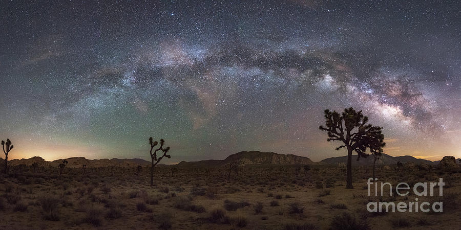 Milky Way Arch in Joshua Tree National Park Photograph by Michael Ver Sprill