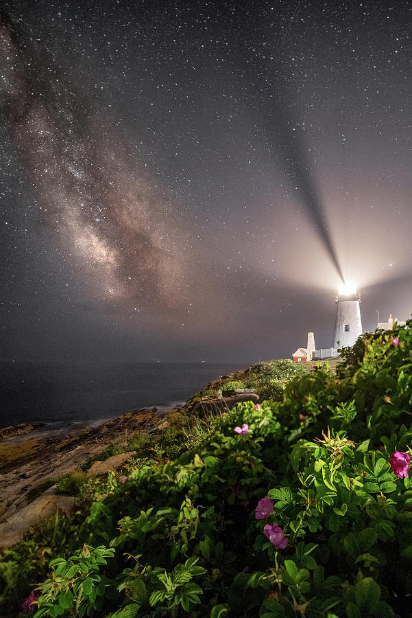 Milky Way at Pemaquid Photograph by Andre Albert - Fine Art America