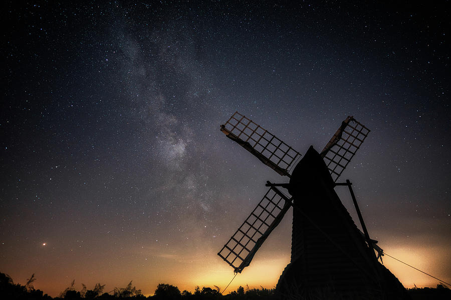 Milky Way at Wicken Photograph by James Billings