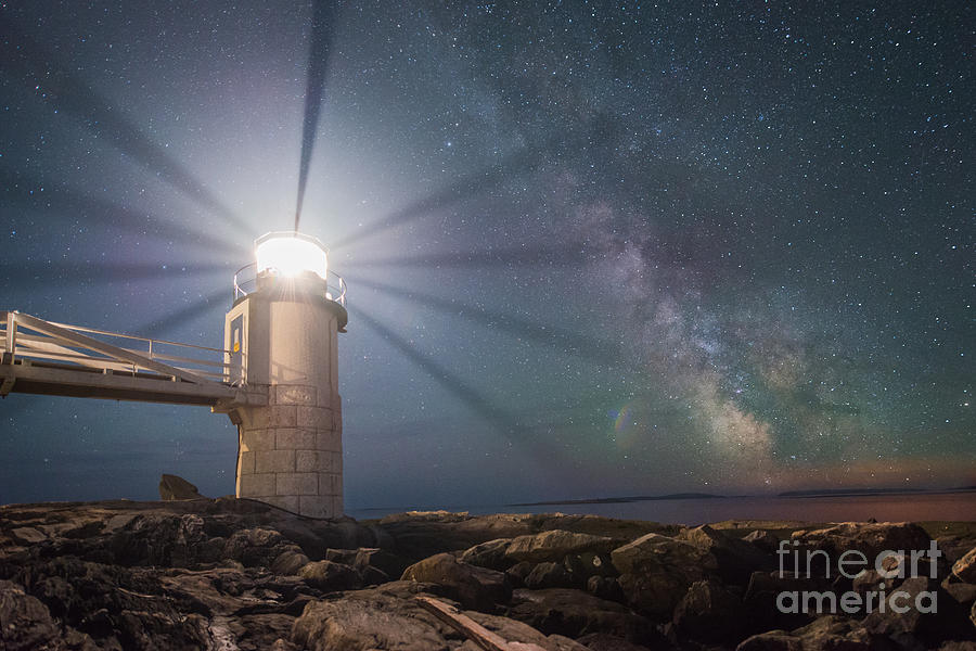 Milky Way Beacon of Light Photograph by Michael Ver Sprill