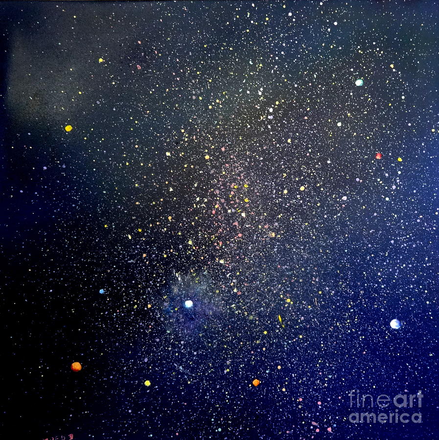 Milky Way Painting by Fred Wilson