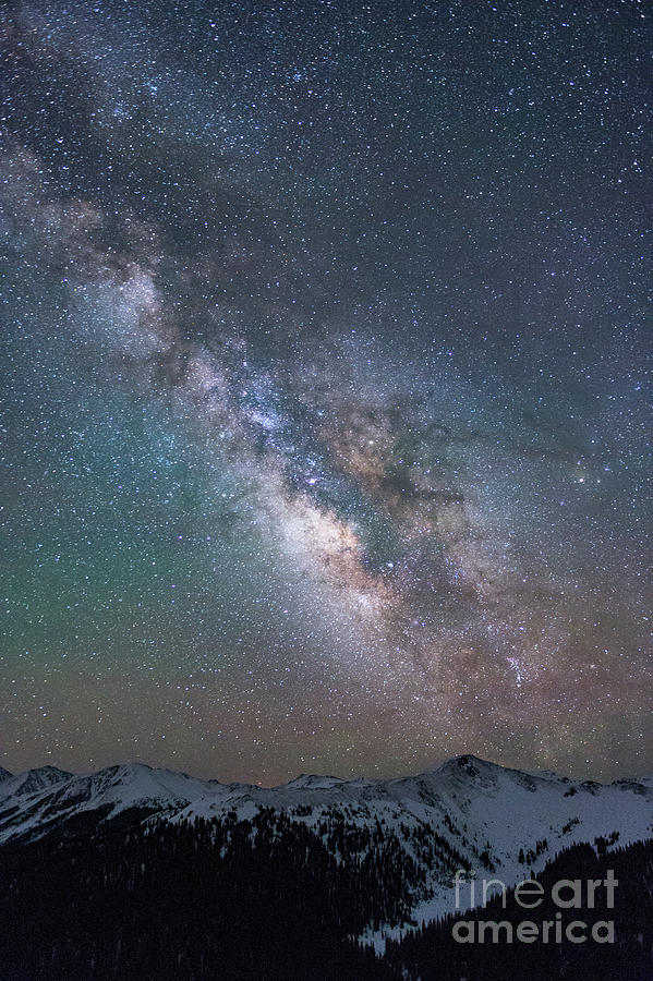 Milky Way Galaxy Independence Pass CO Photograph by Tibor Vari