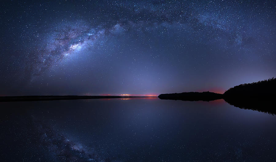 Milky Way Island Photograph by Mark Andrew Thomas