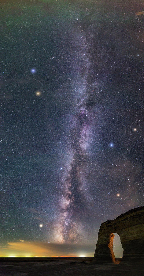 Milky Way Magic Photograph by Darren White