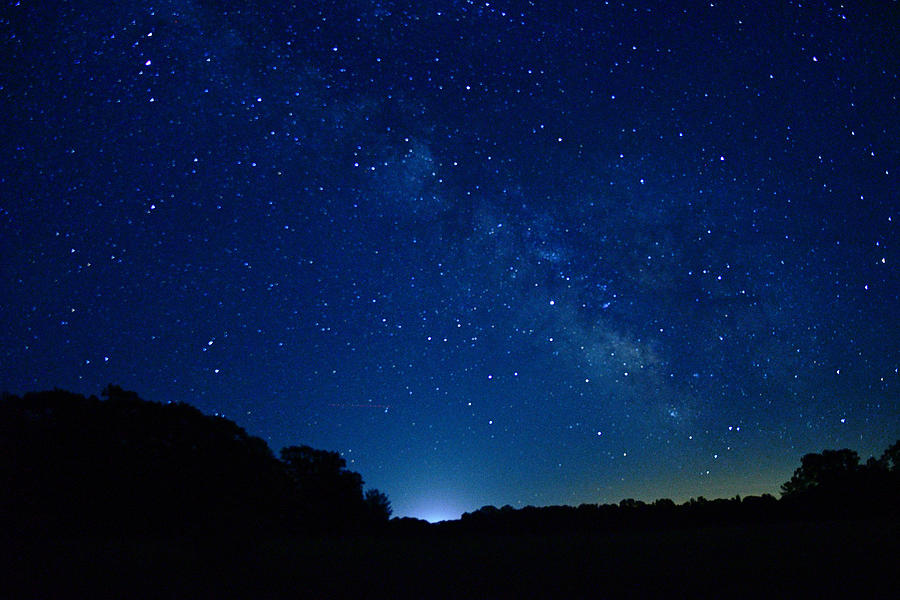 Milky Way Night Sky 5344 Photograph by Michael Peychich