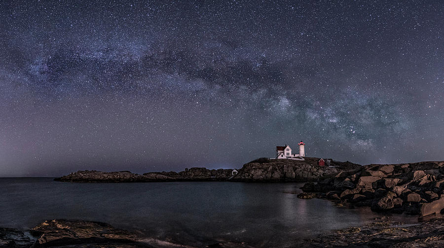 Milky Way Nubble Light North Photograph by Hershey Art Images