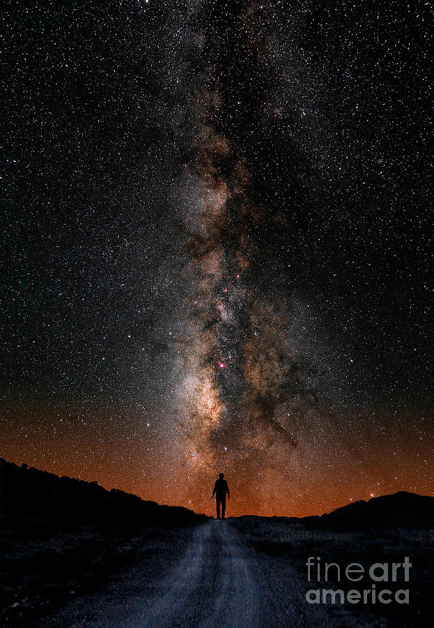 Milky Way Observer Photograph by Larry Landolfi